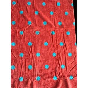 Unbranded Beach Towel Unisex OS Orange Blue Brand New Polka Dot Tropical Summer